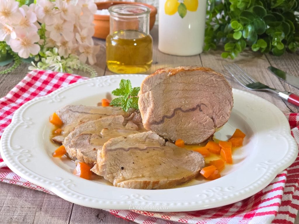 Zartes Kalbsbraten im Topf