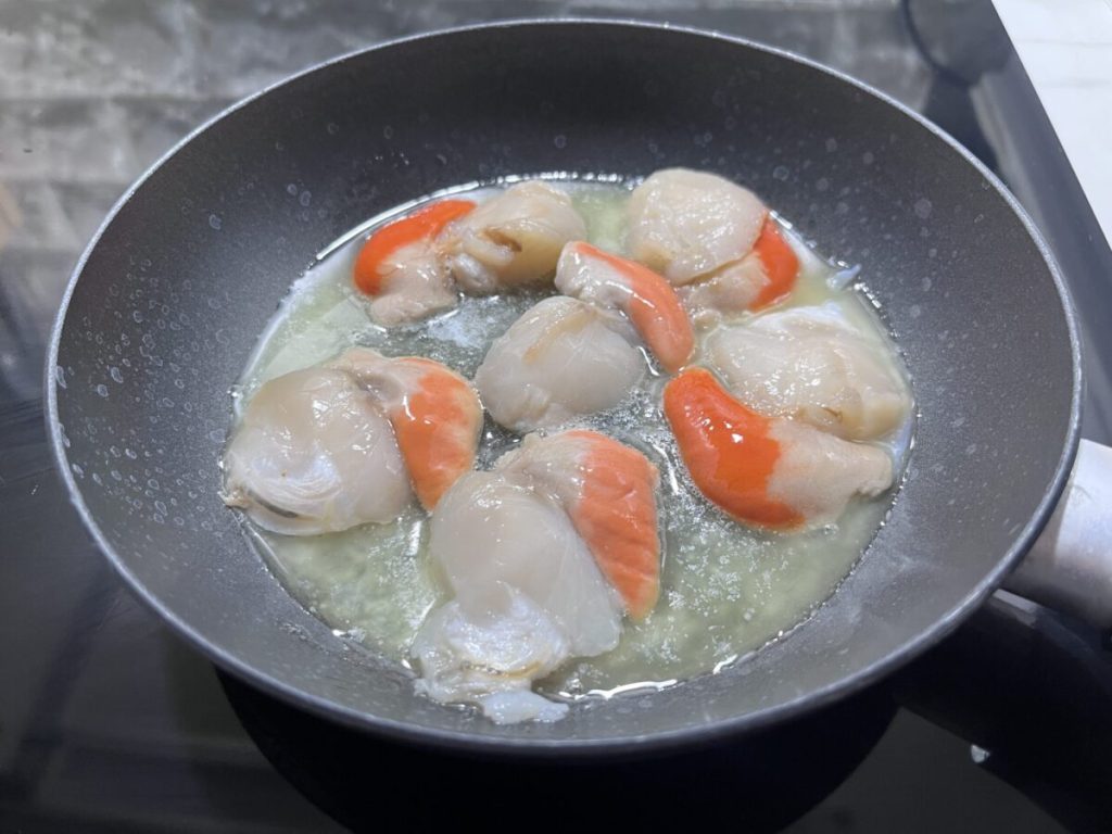 Safranrisotto Jakobsmuscheln