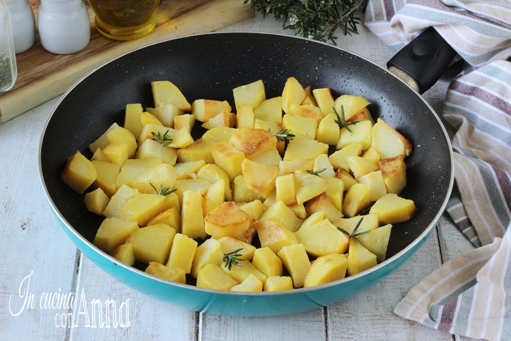Bratkartoffeln mit Butter
