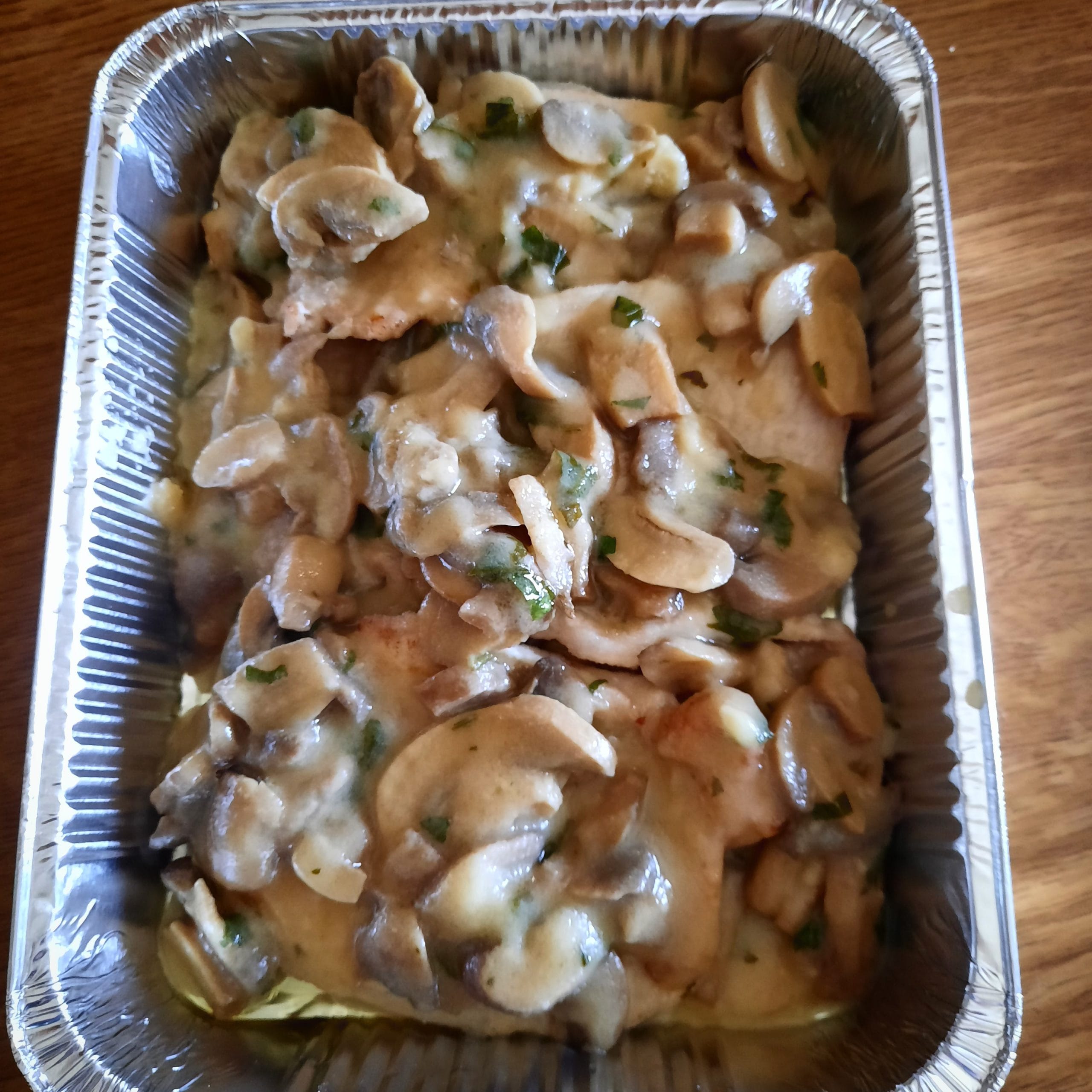 Scaloppine mit Pilzen