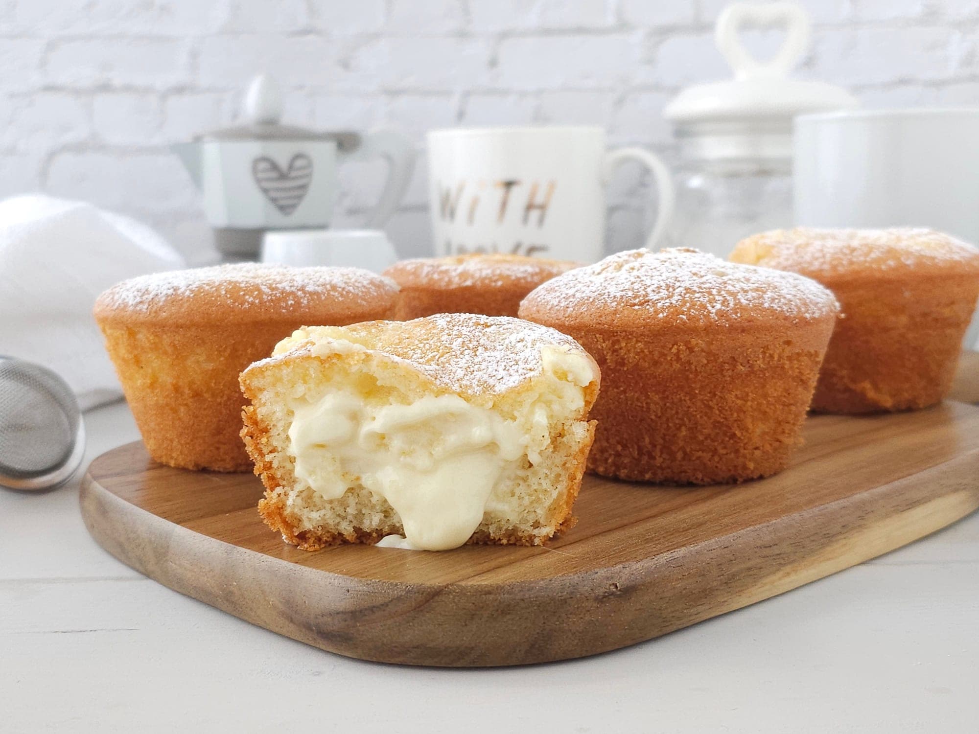 Küchlein mit cremigem Mascarpone-Kern