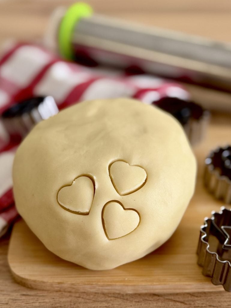 Mürbeteig ohne Eier für Butterkekse