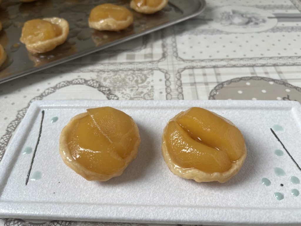 Einzelne Tarte Tatin