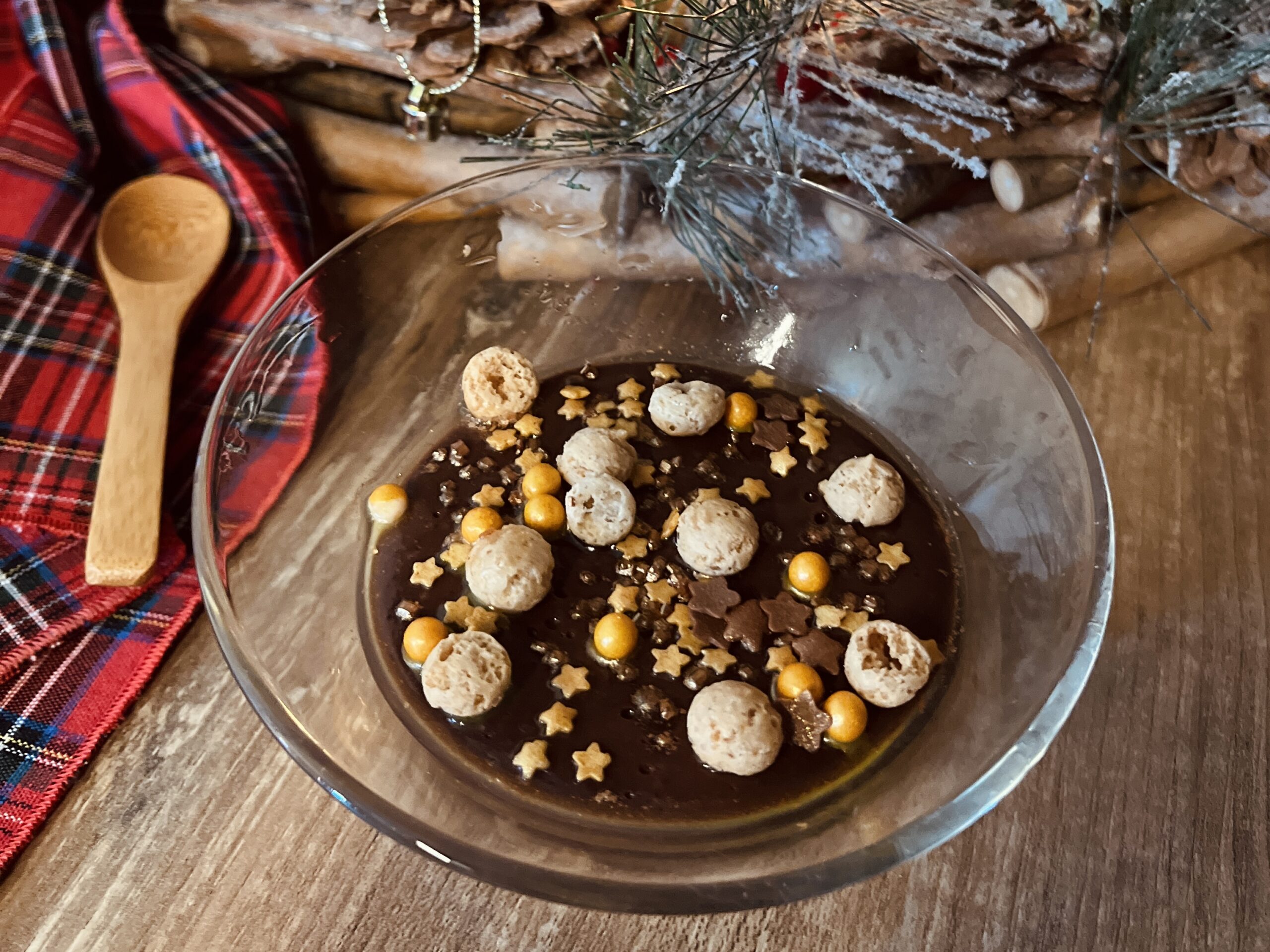 Laktosefreier Schokoladenpudding