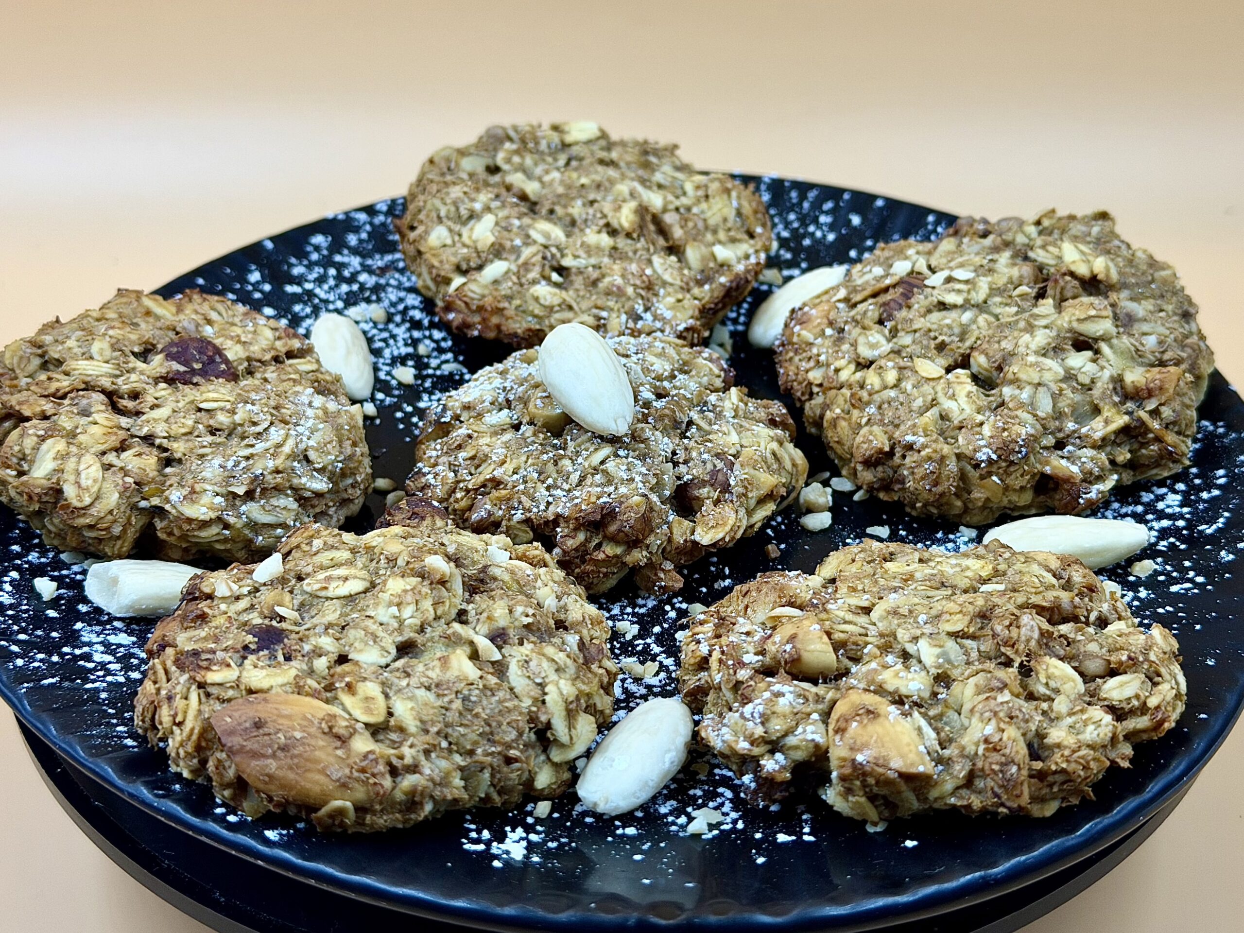 Gran-Cerealien-Kekse mit Banane, Hafer und Erdnussbutter – Gesundes Rezept