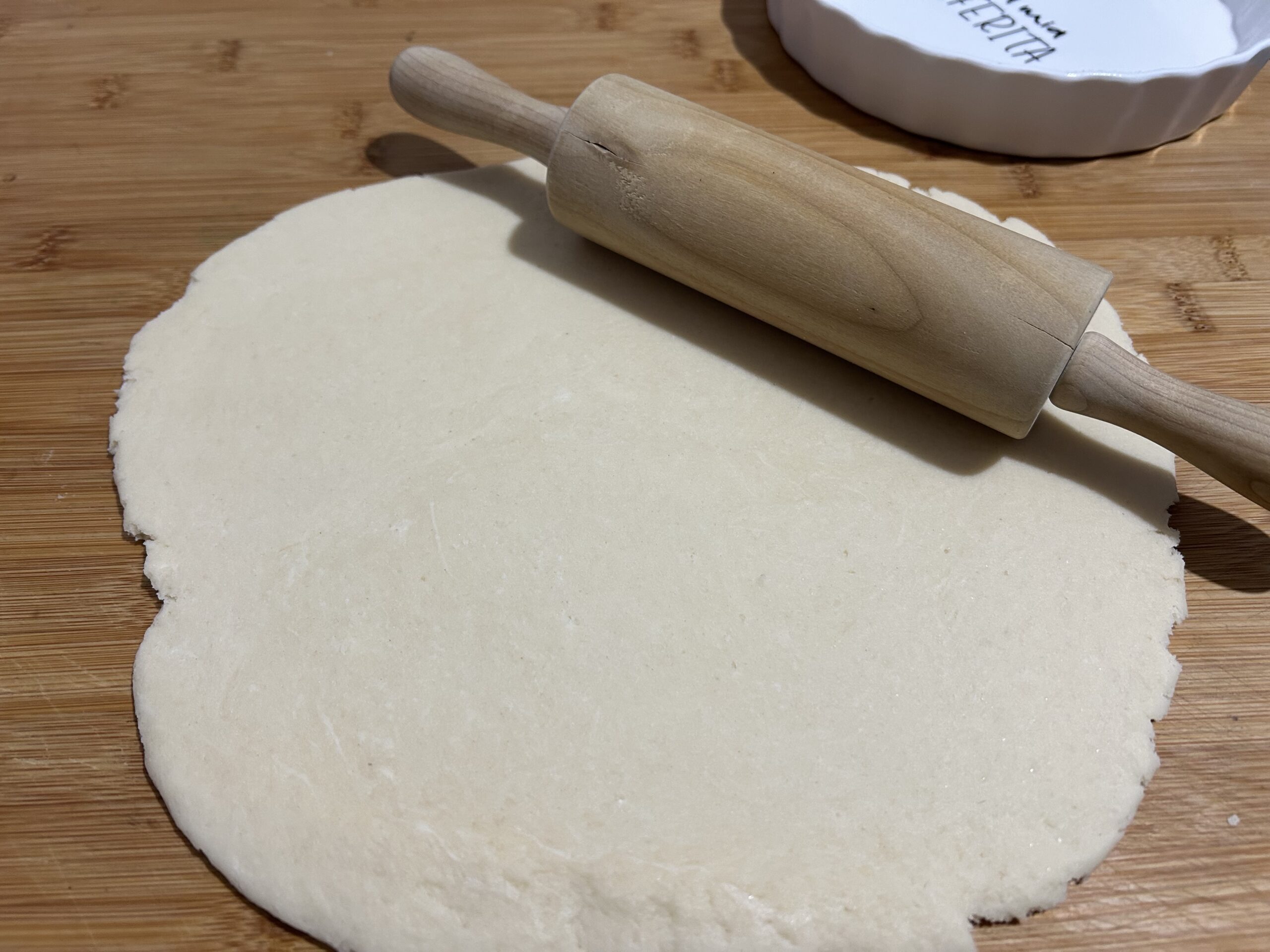 Hausgemachter veganer Mürbeteig: ohne Butter und in 2 Minuten fertig