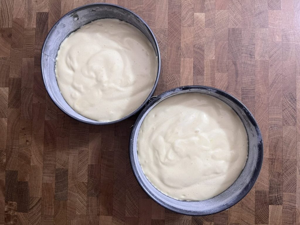 mimosa kuchen erdbeeren limoncello frau