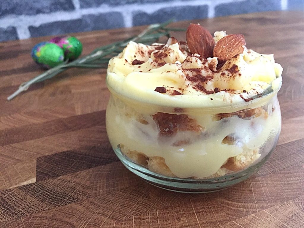 schneller Osterkuchen mit der Taube