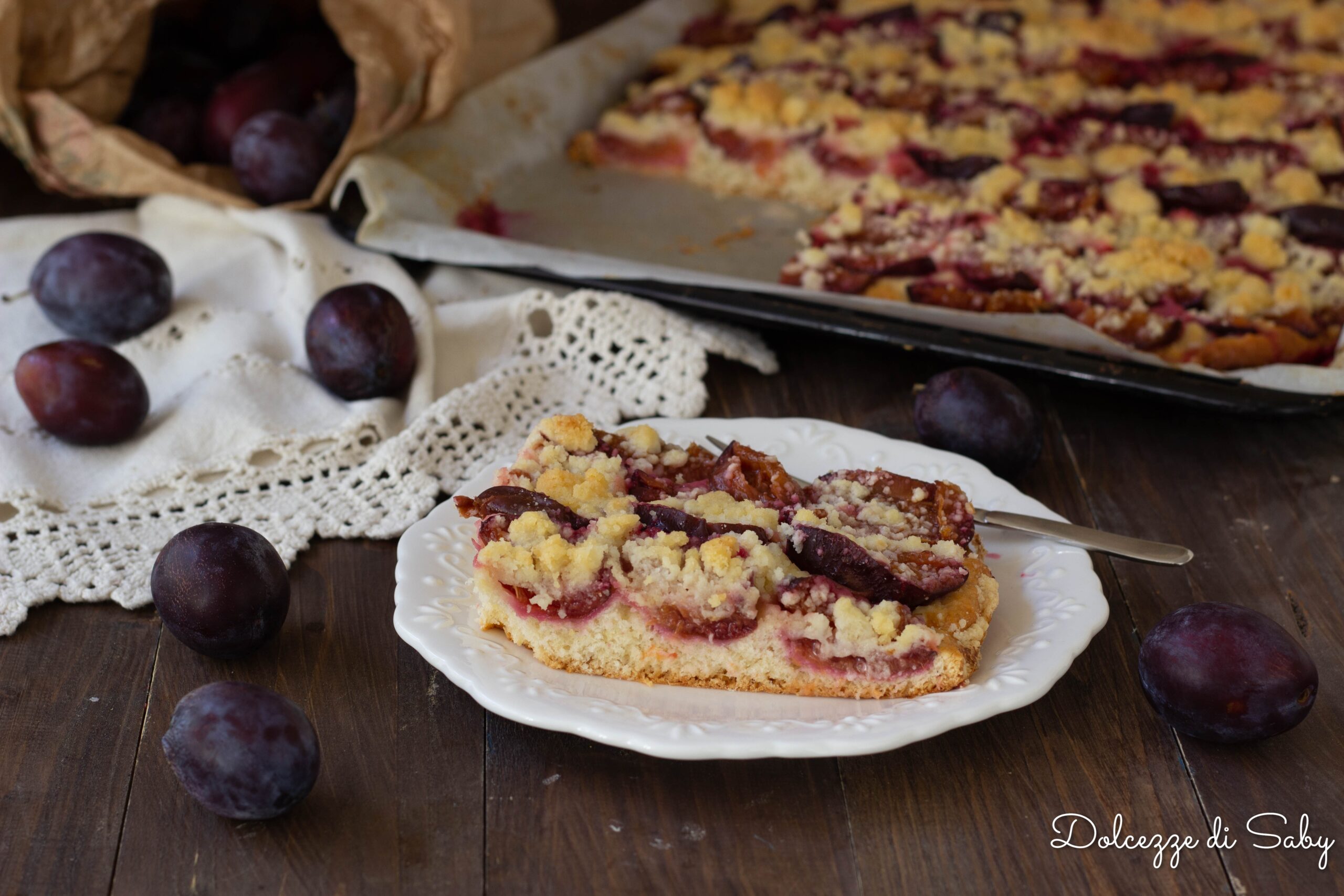 Pflaumenstreuselkuchen