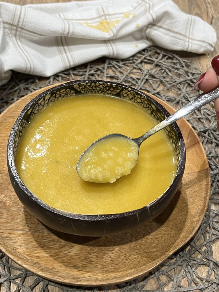 Pastina mit Wirsing- und Kürbiscreme