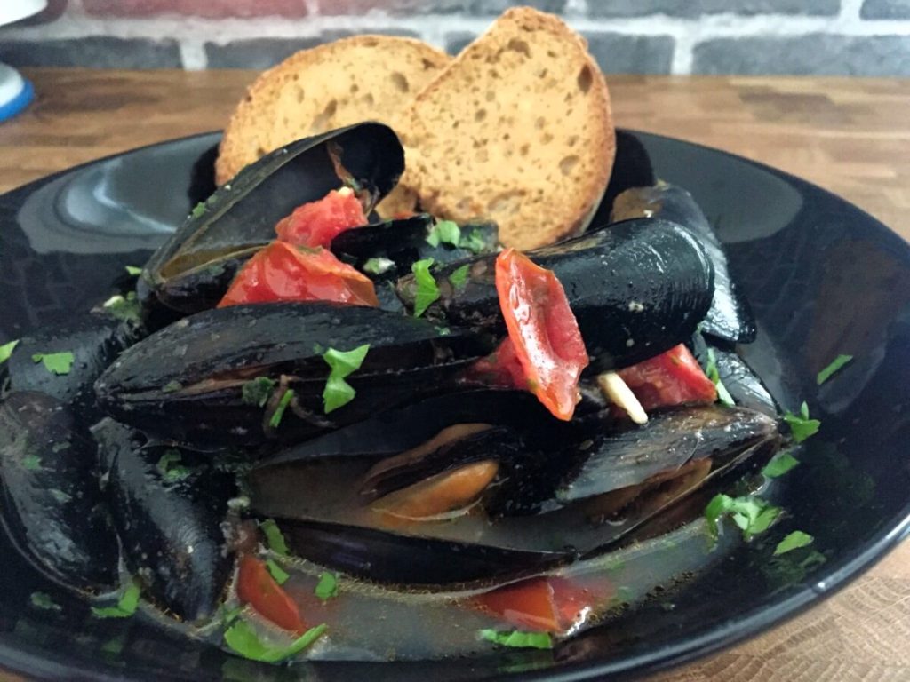 impepata pepata muscheln tomate