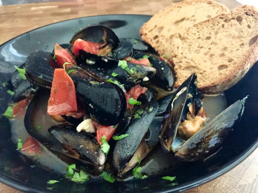 impepata pepata muscheln tomate