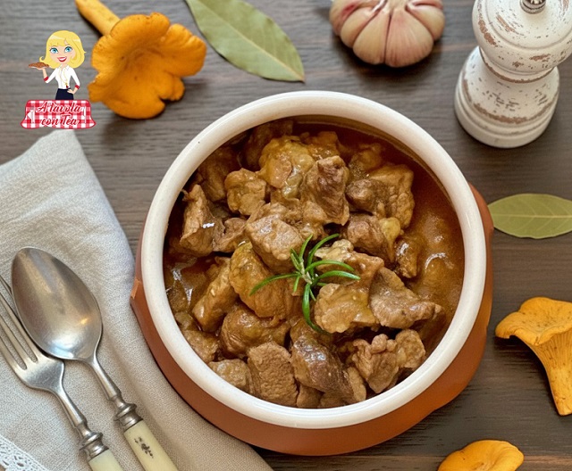 KALBSRAGOUT MIT PILZEN