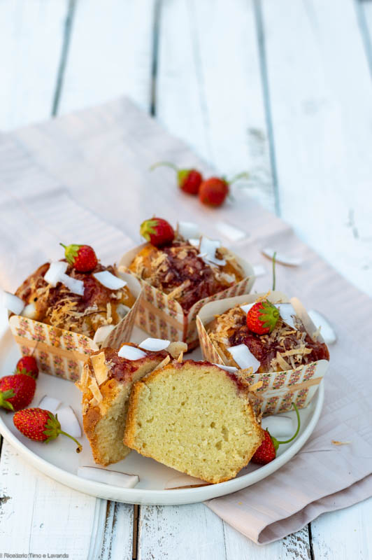 Kokos-Muffins in der Heißluftfritteuse