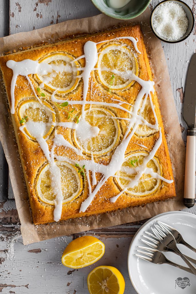 Kokos-Zitronen-Kuchen