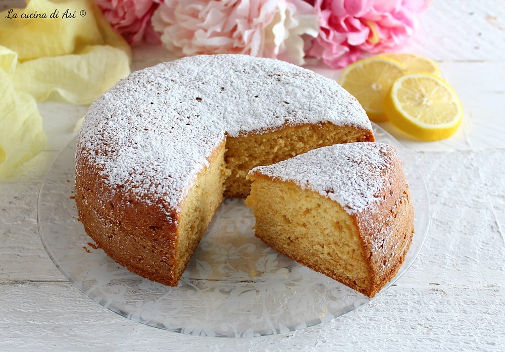 Kuchen mit Zitronenmarmelade