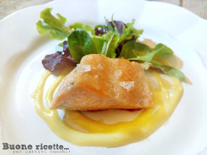 Forellenfilet in der Pfanne