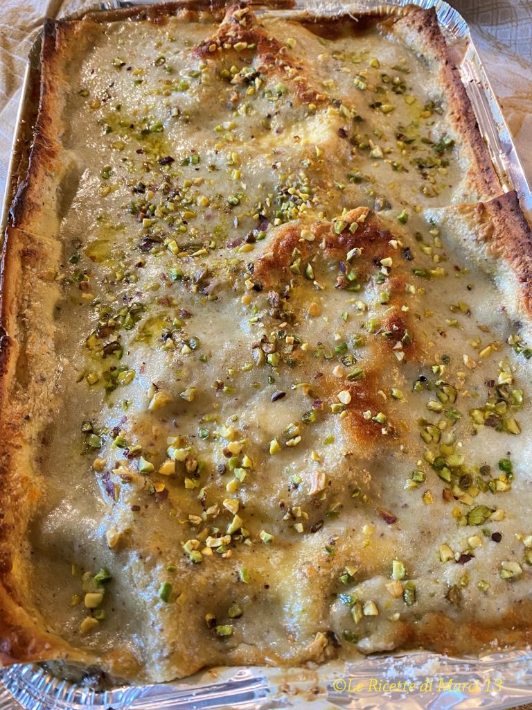 Lasagne mit Pistazien