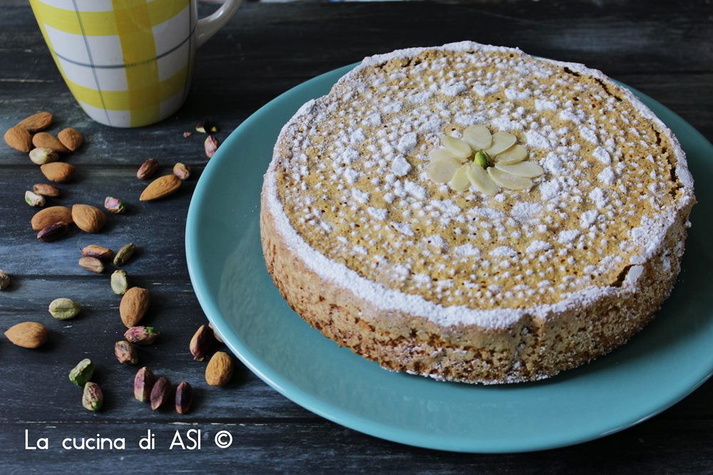 Mandel- und Pistazienkuchen