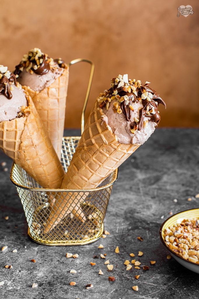 Nutella-Eis ohne Eismaschine