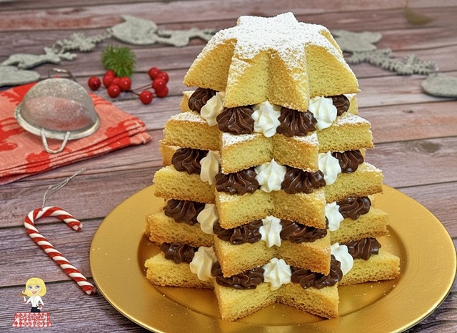 PANDORO GEFÜLLT MIT MASCARPONE-CREME