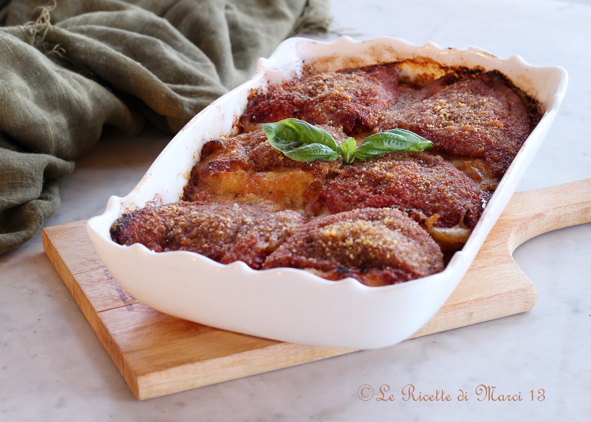 Partenoische Paprikaröllchen mit Mozzarella und Emmentaler