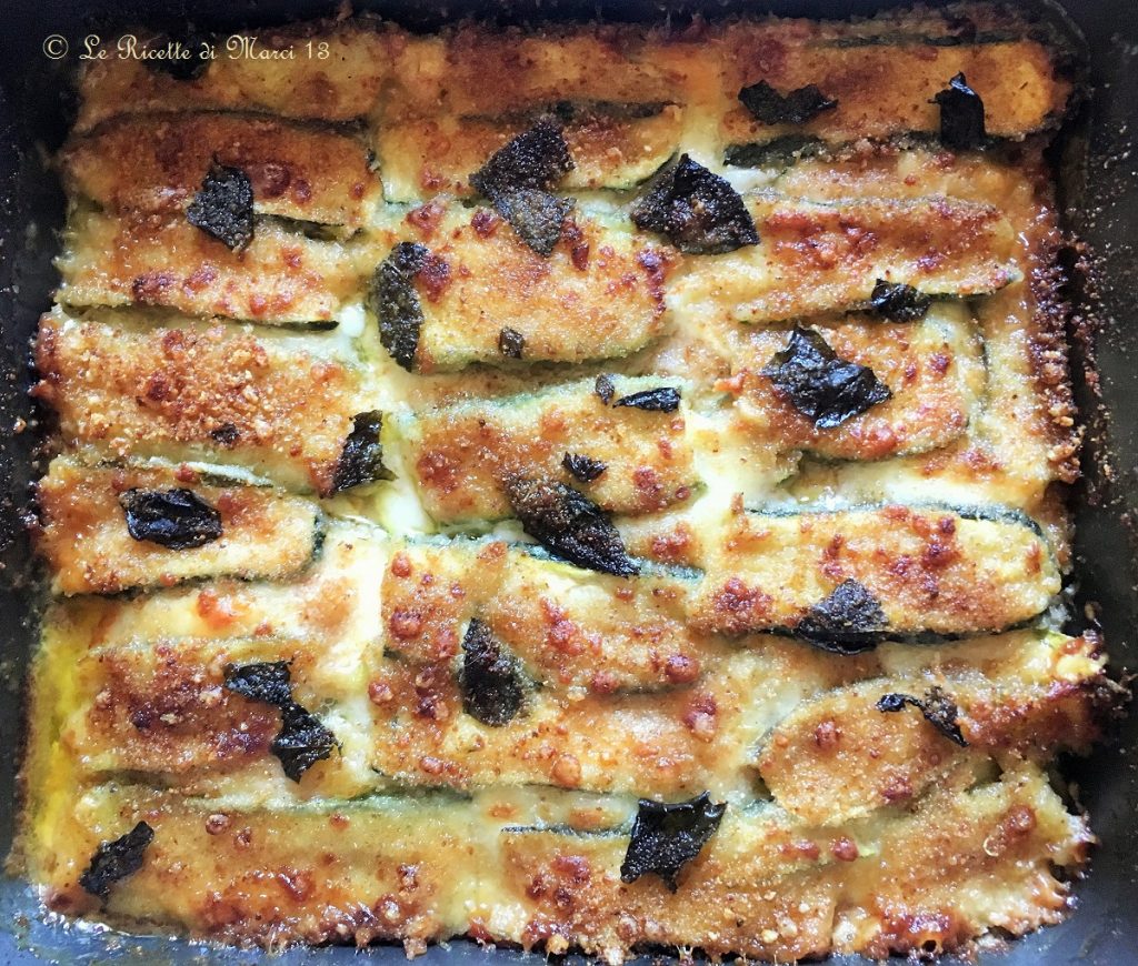 Cremige Zucchini-Parmigiana