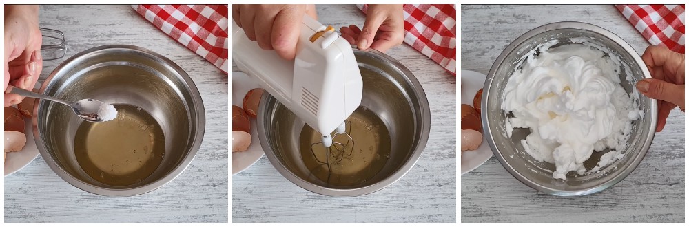 Eischnee steif geschlagen