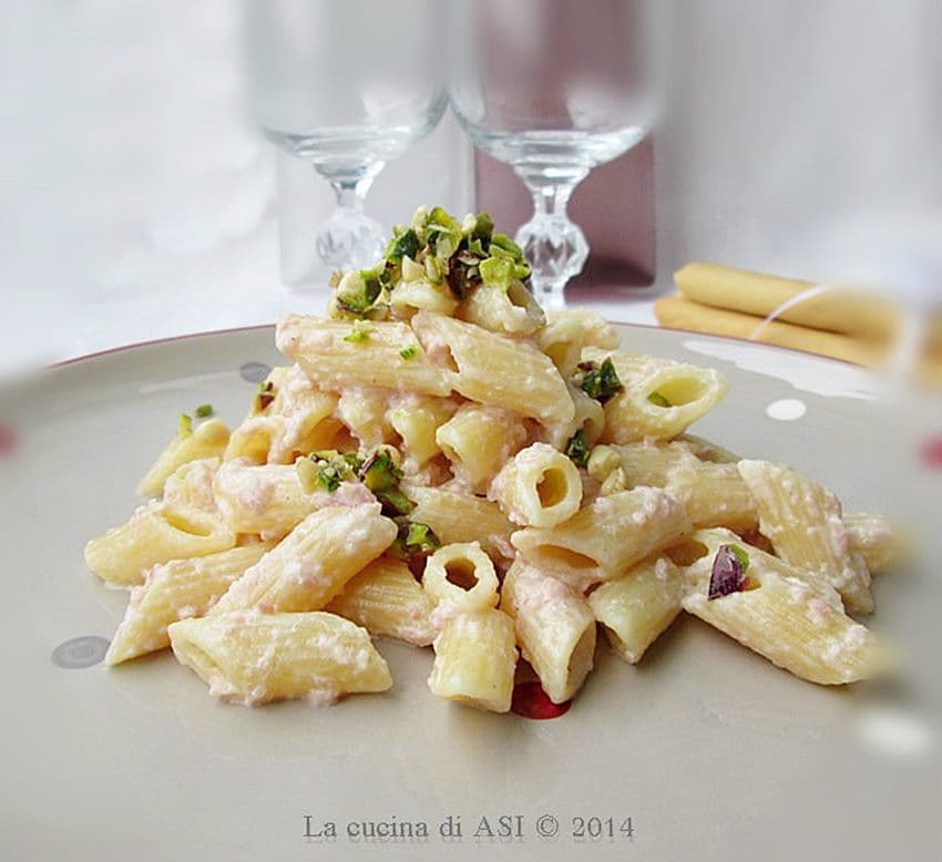 Penne mit Schinkencreme