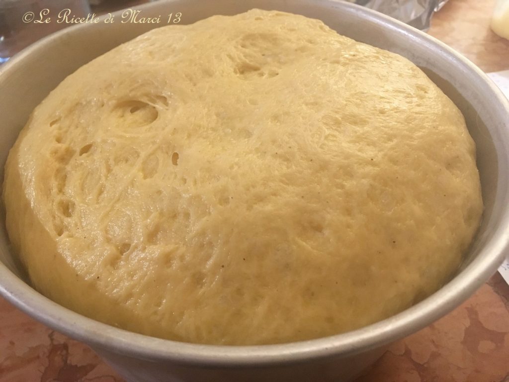 Osterpizza mit Pecorino