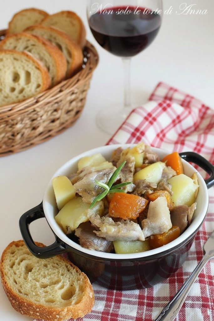 Putenragout mit Kartoffeln