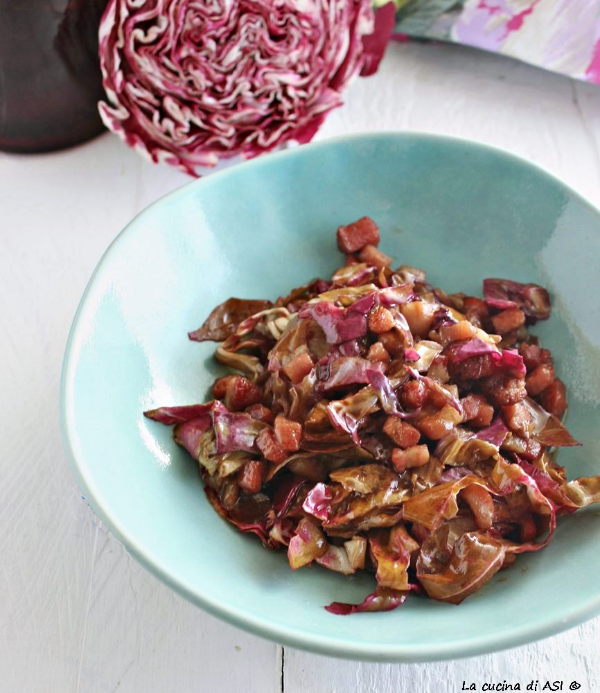 Radicchio und Bruciatini