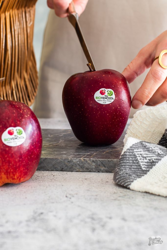 Blätterteigkuchen mit Red Delicious Bio Äpfeln