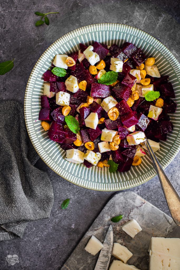Rote-Bete-Salat mit Morlacco
