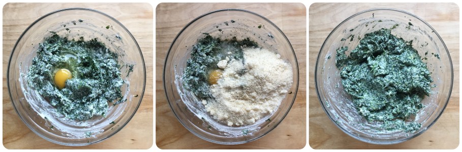 Rustikale Spinat-Torte - Verfahren 3