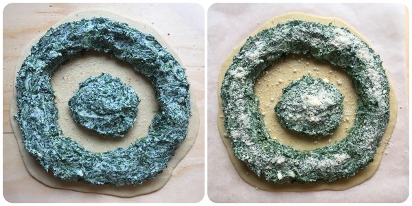 rustikale Spinat-Torte - Verfahren 5