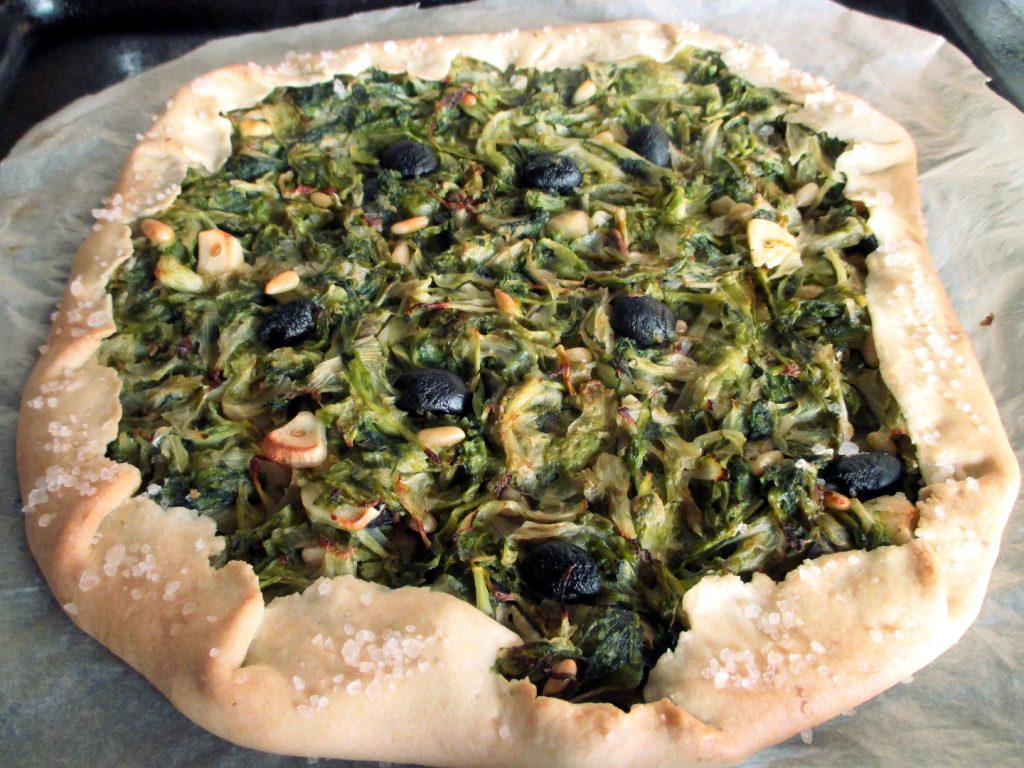 Salzige Torte mit Endivie, Mangia senza Pancia