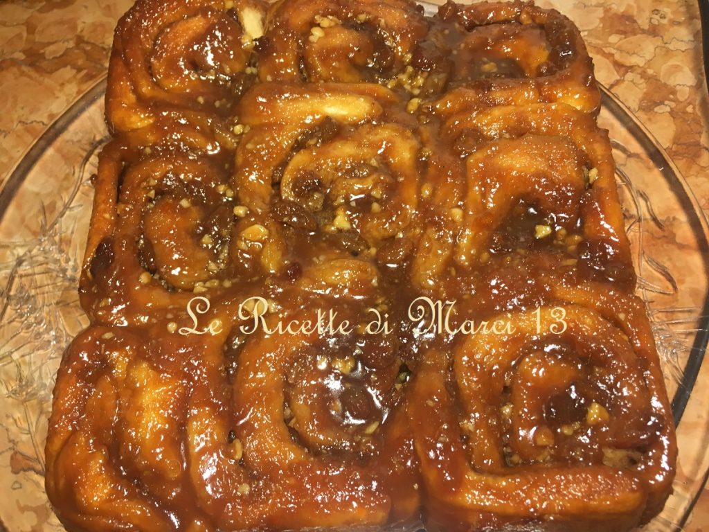 Karamellisierte Zimtschnecken