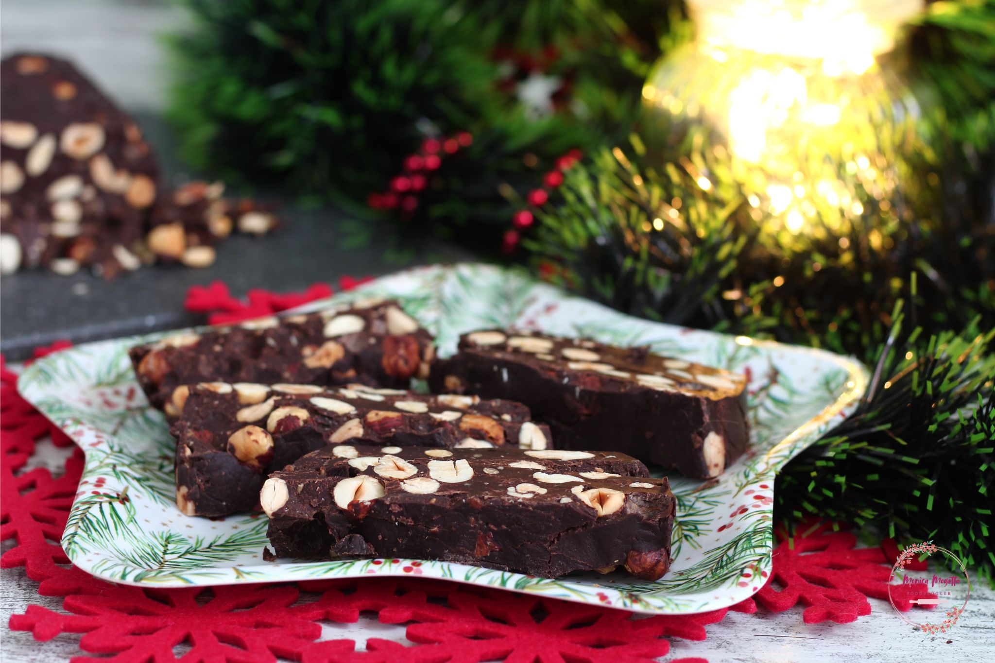 Hausgemachter Schokoladennougat