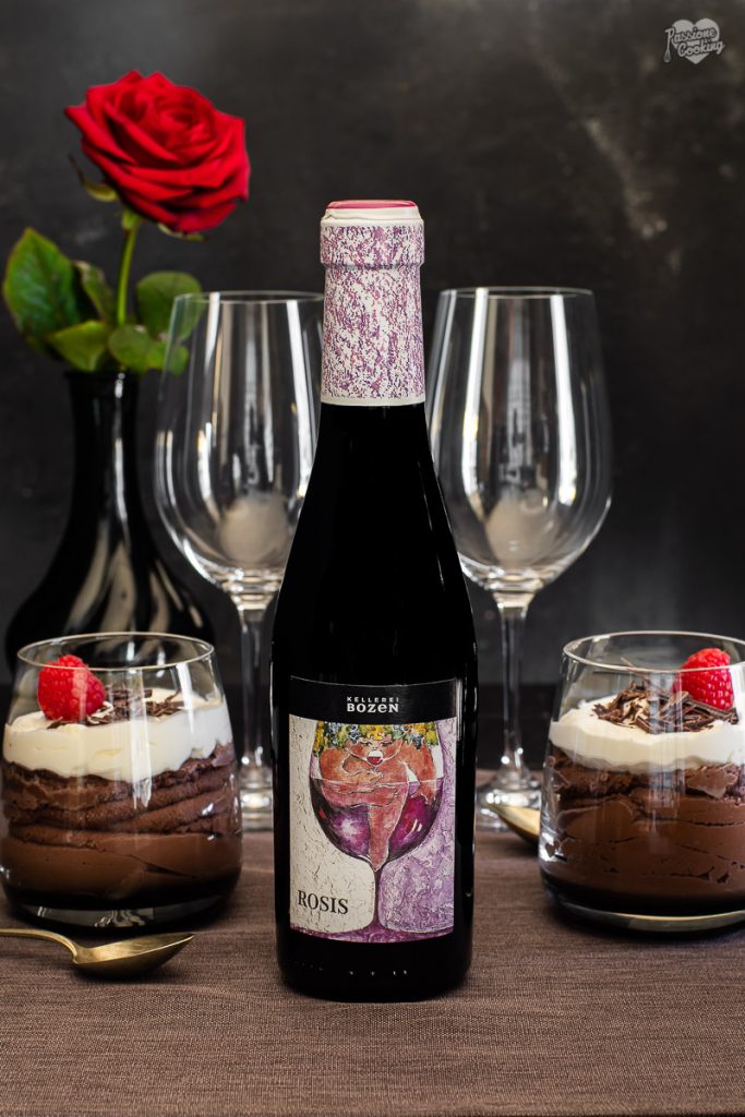 Schokoladen- und Mascarpone-Mousse