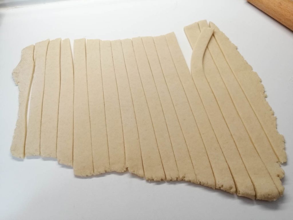 spiralförmiger Apfelkuchen