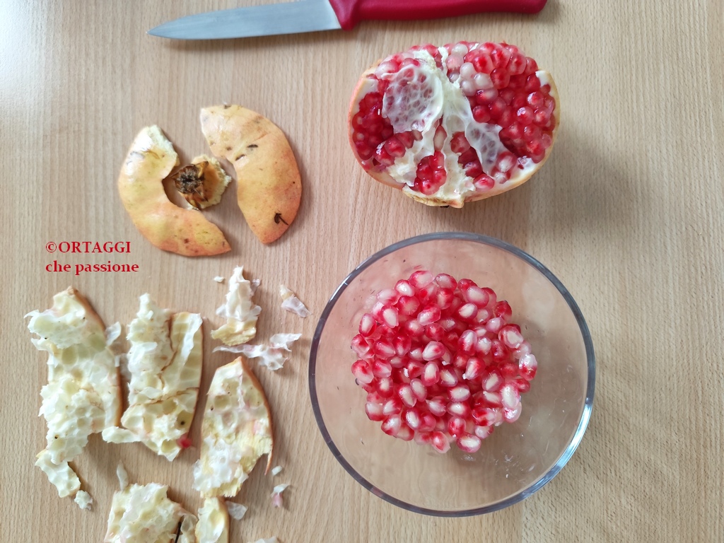TUTORIAL wie man den Granatapfel entkernt