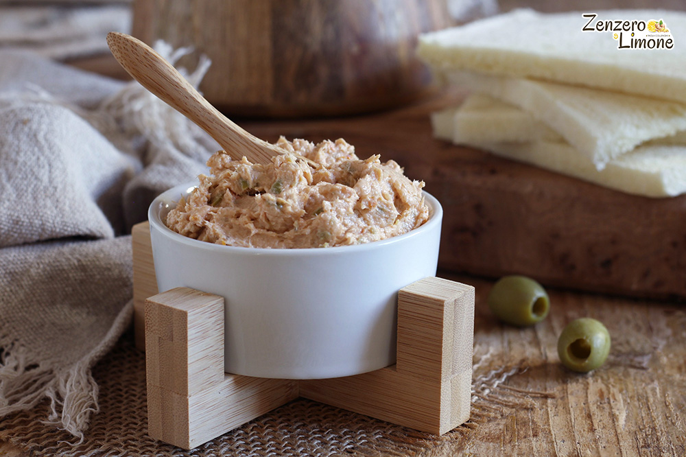 Thunfischcreme für Canapés und Sandwiches