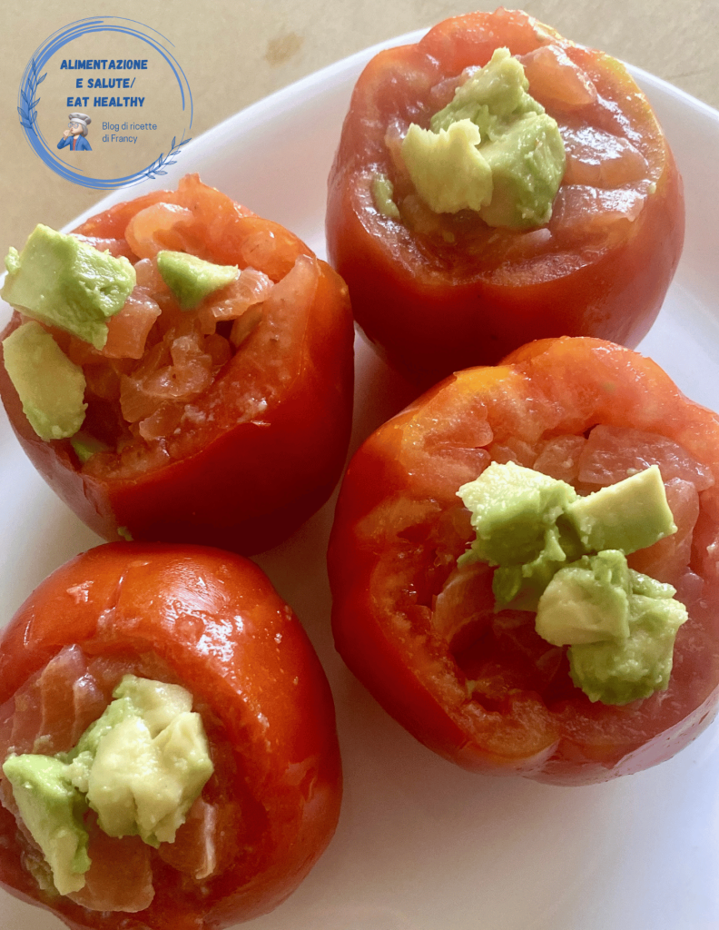 Tomaten-Pokè light ohne Kochen
