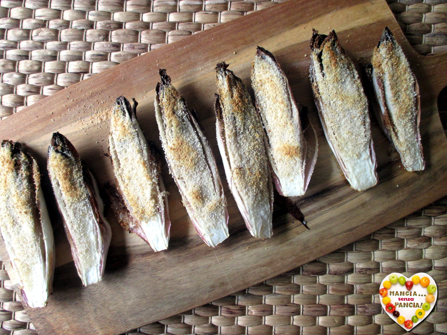 Überbackener Radicchio