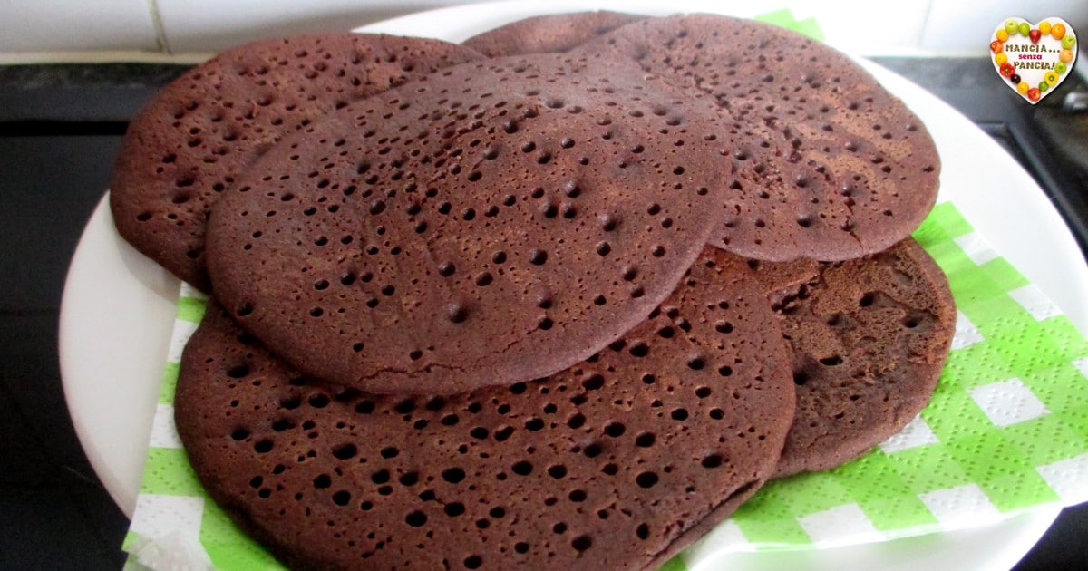 Vegane Kakaopancakes, glutenfrei