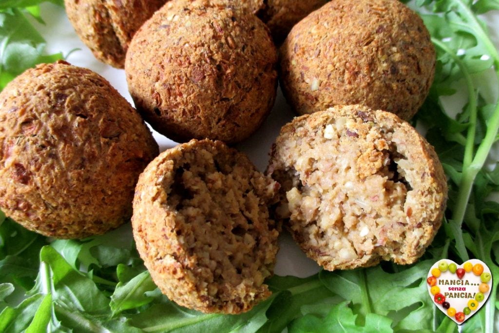 Vegane Linsenbällchen, Mangia senza Pancia