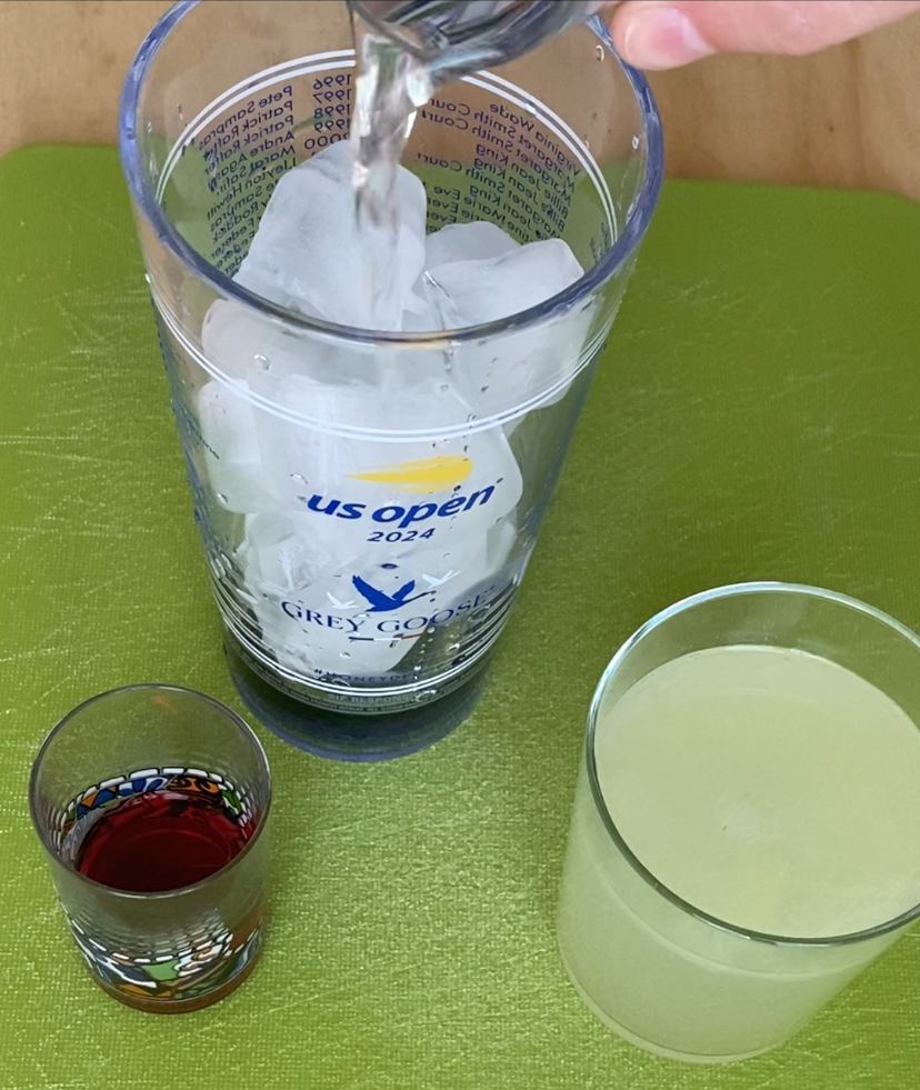 Eis und Wodka