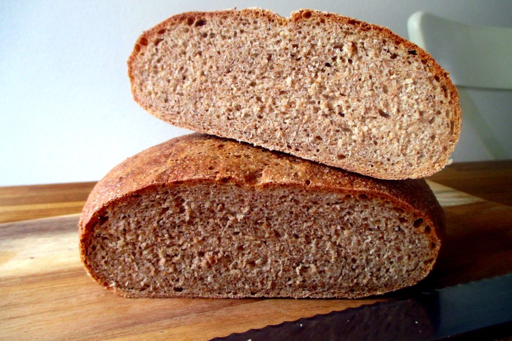 Vollkornbrot in der Heißluftfritteuse, Mangia senza Pancia