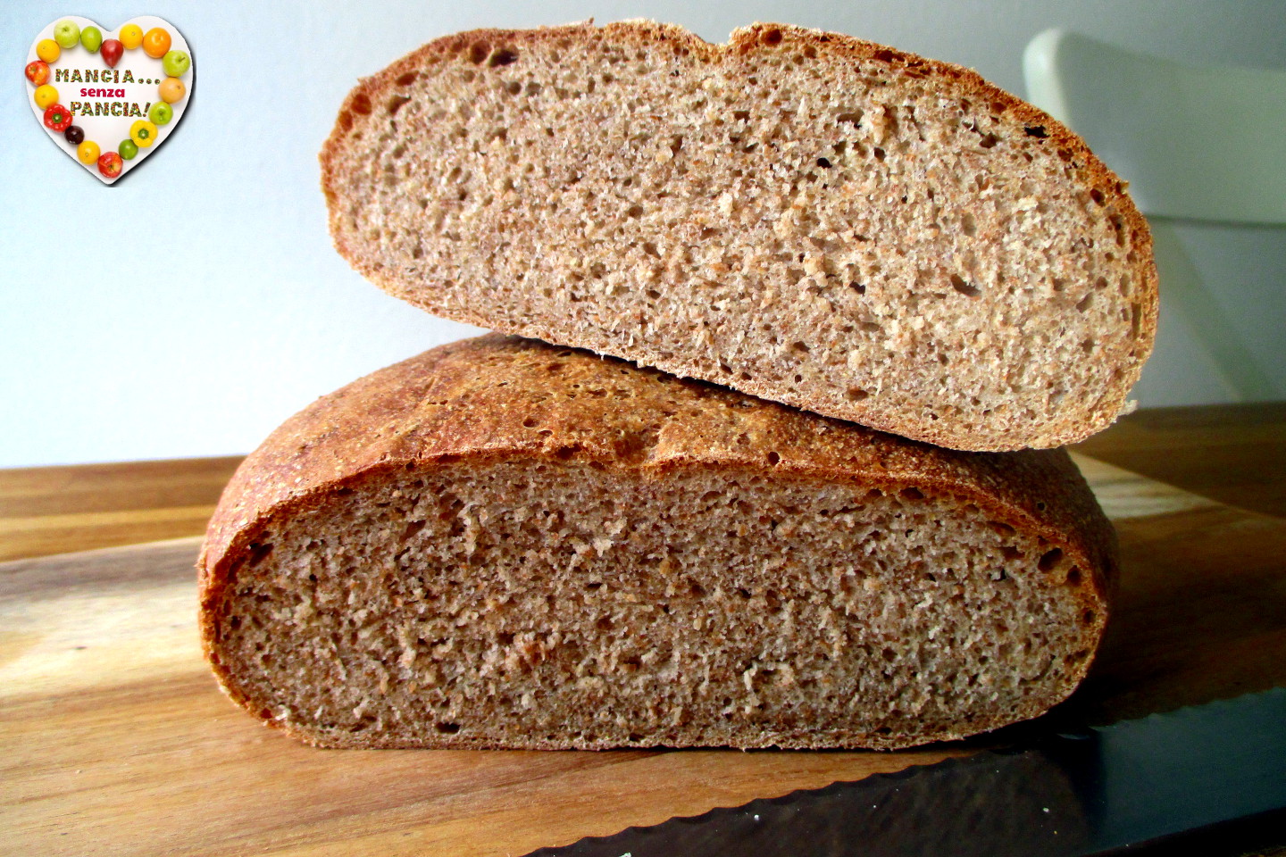 Vollkornbrot in der Heißluftfritteuse